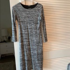 Long sleeve winter maxi dress